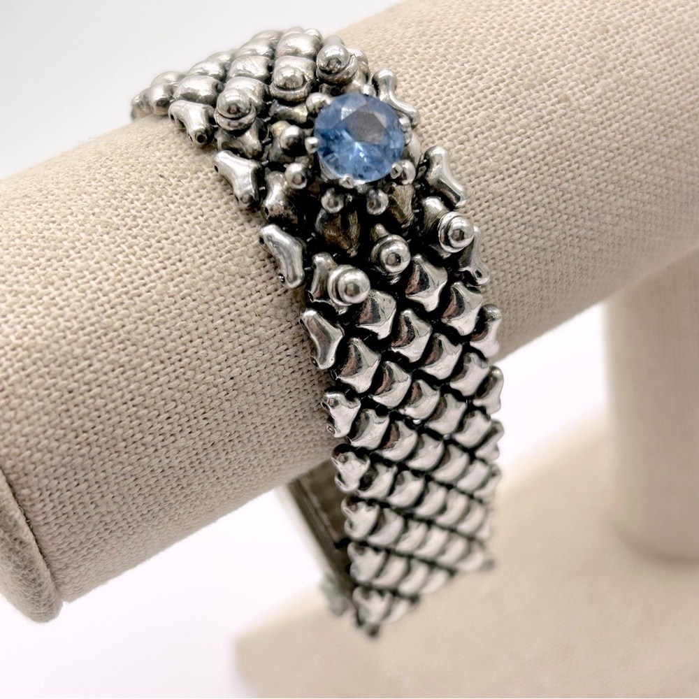 Sergio Gutierrez Liquid Metal Crystal Bracelet